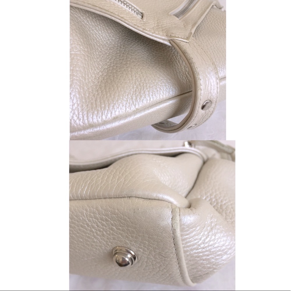 Botkier Pearly Ivory Trigger Zip Organizer Bag - image 7